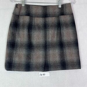 THE LIMITED MINI SKIRT WOOL BLEND SIZE:0